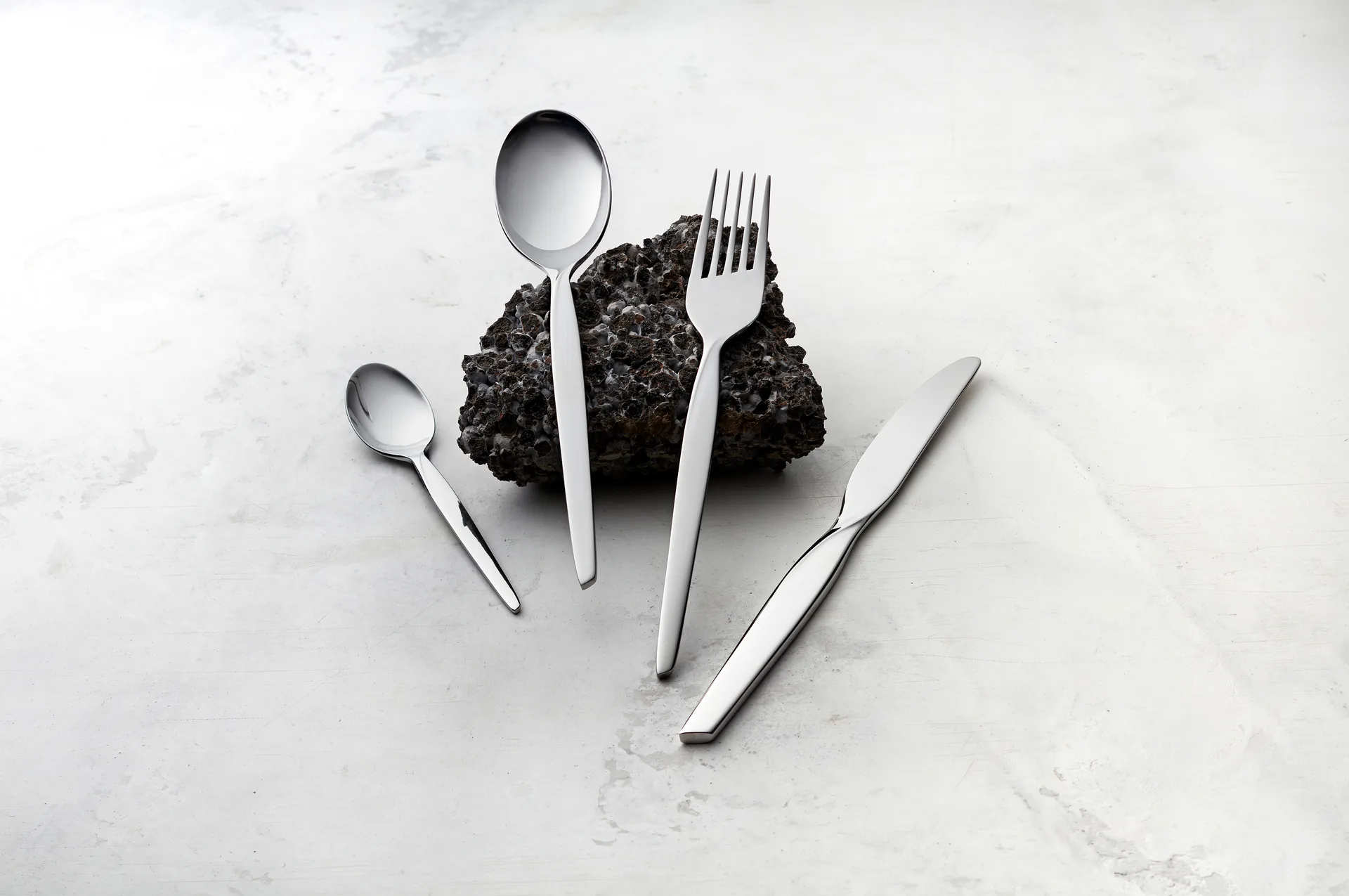 Widelec do ciasta Twist, 6-pak, Stal nierdzewna Gense