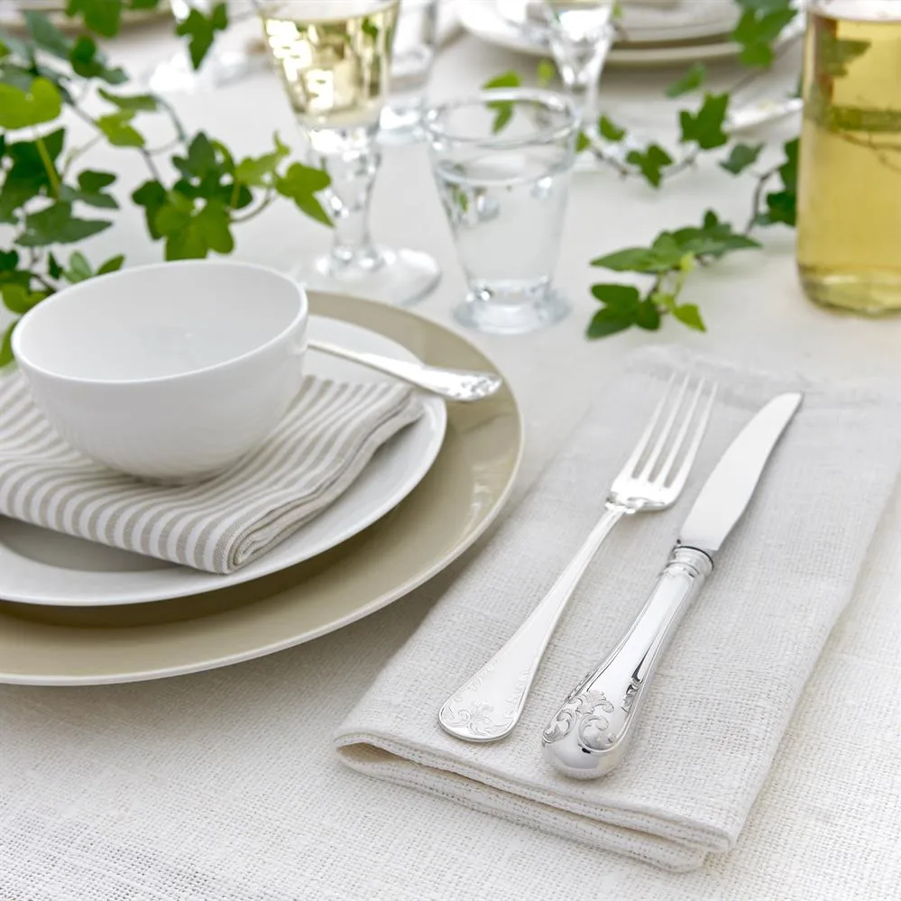 Widelec stołowy nikiel srebro Gammal Fransk, 20 cm Gense