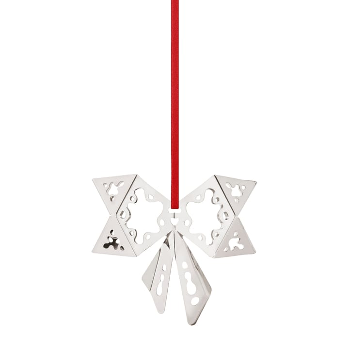 2022 Bow zawieszka świąteczna - platerowane palladem - Georg Jensen