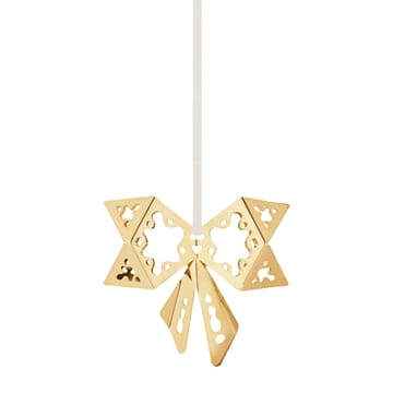 2022 Bow zawieszka świąteczna - pozłacany - Georg Jensen