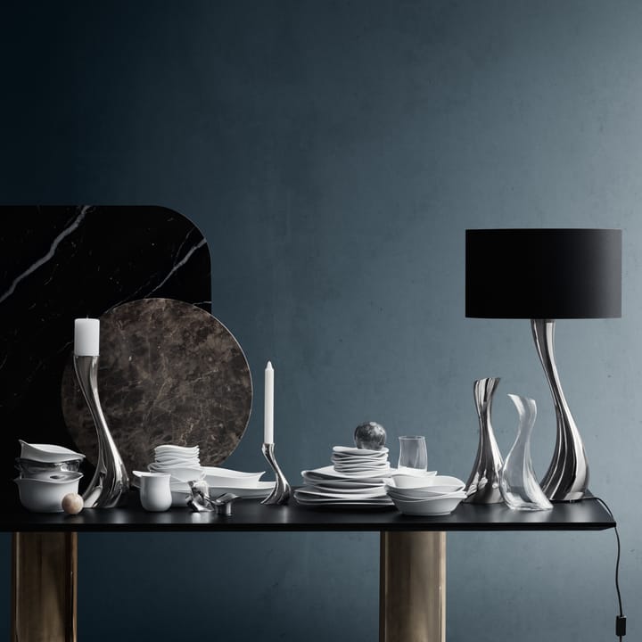 Abażur Cobra czarny, średni, Ø 42 cm Georg Jensen