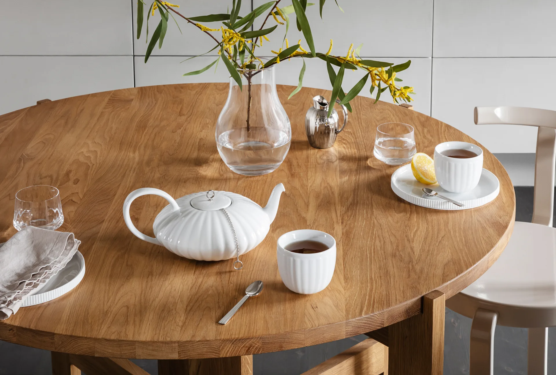 Bernadotte kubek termiczny 200 ml, 2‑pak, Porcelana Georg Jensen