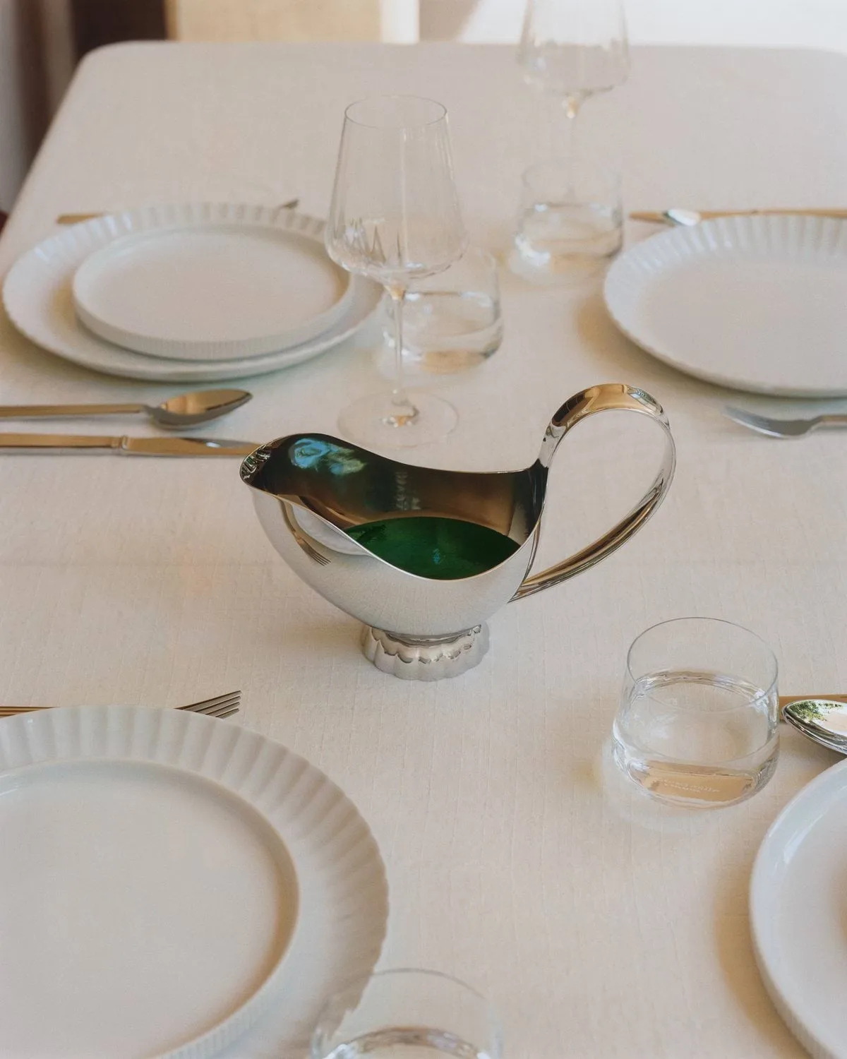 Bernadotte sosjerka, Stal nierdzewna, 140 ml Georg Jensen