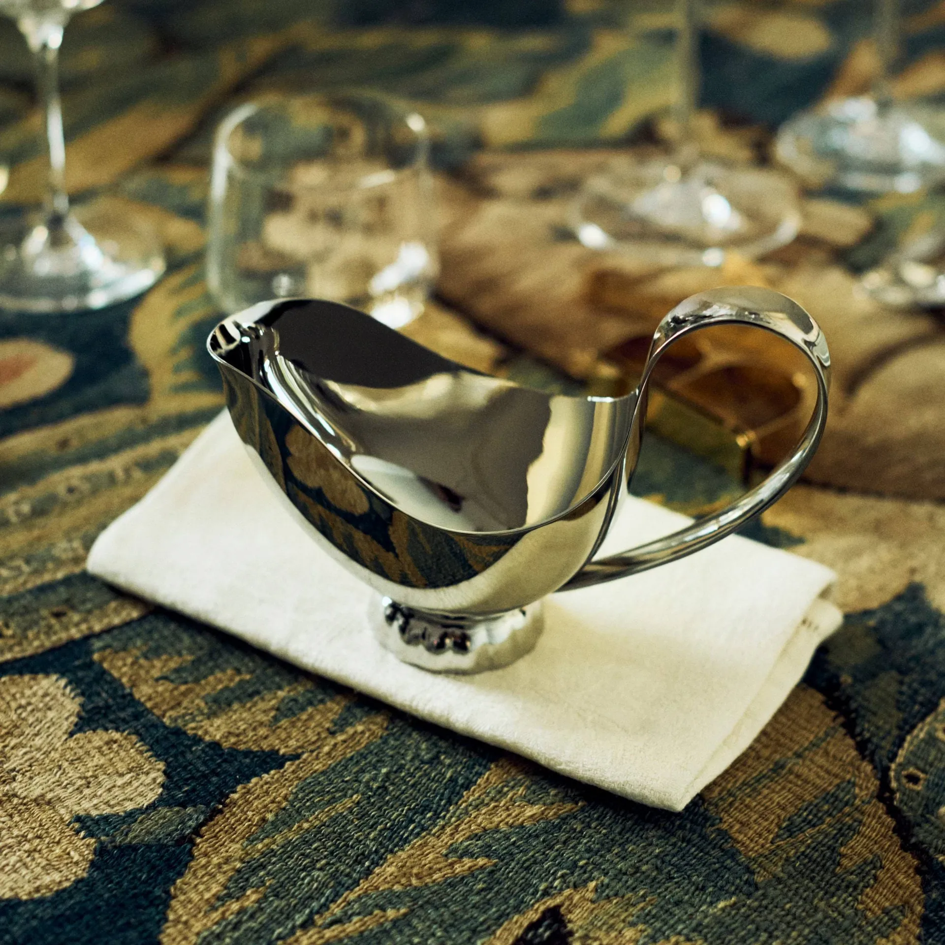 Bernadotte sosjerka, Stal nierdzewna, 140 ml Georg Jensen