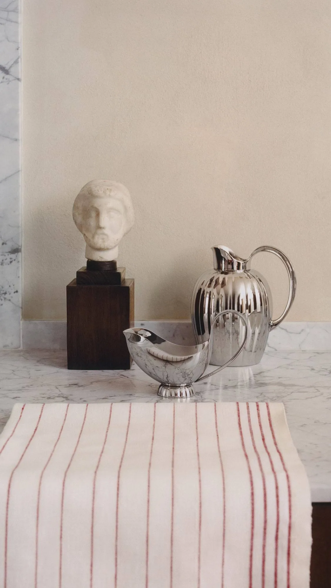 Bernadotte sosjerka, Stal nierdzewna, 330 ml Georg Jensen