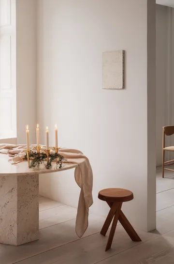 Bloom świecznik Ø28 cm - Złoty - Georg Jensen