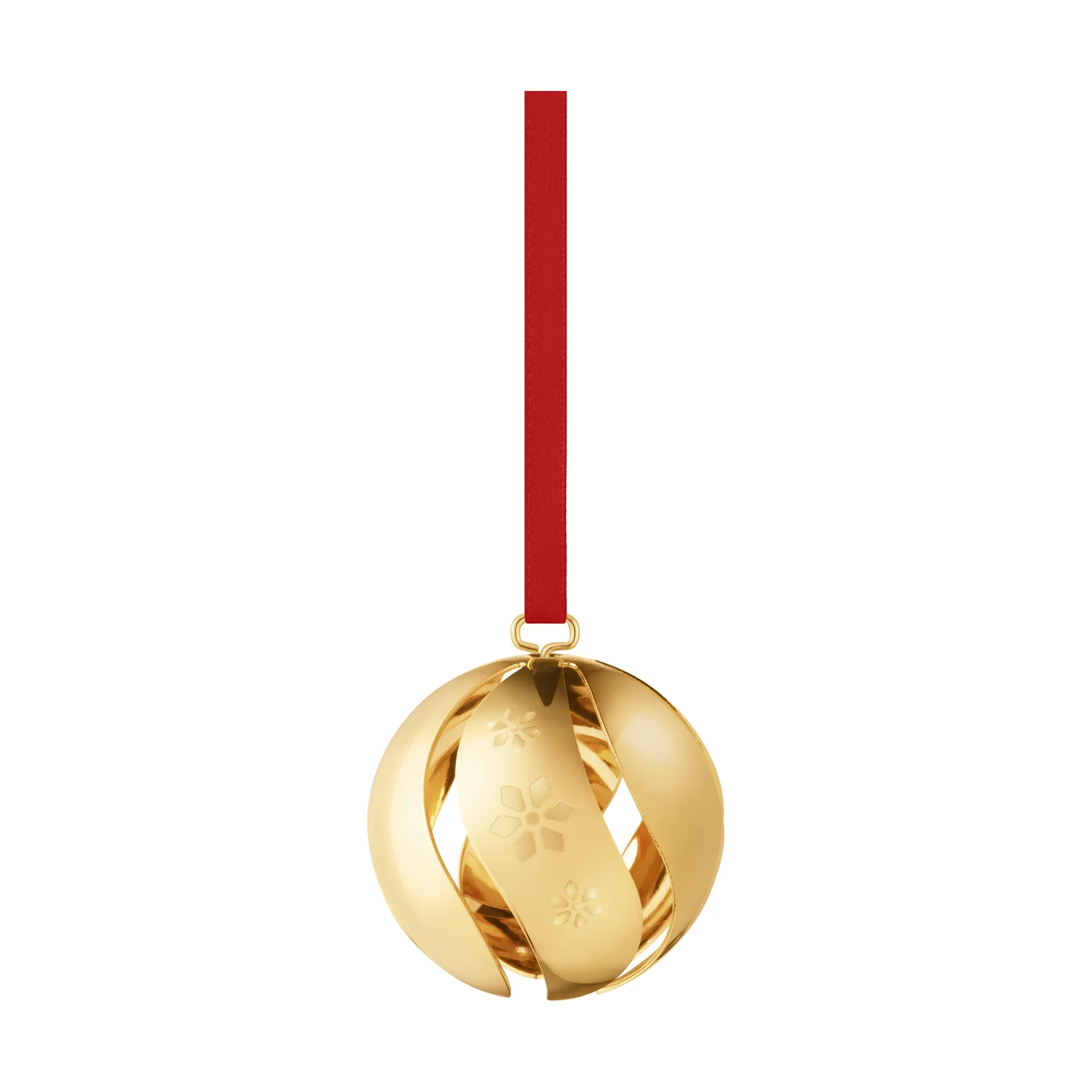 Bombka świąteczna 2024, Pozłacana Georg Jensen