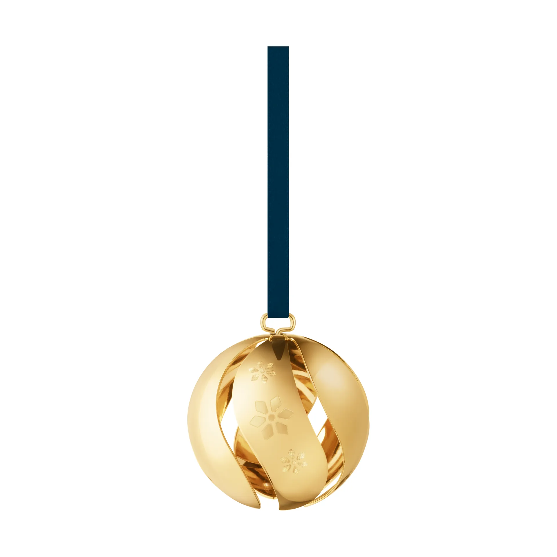 Bombka świąteczna 2024, Pozłacana Georg Jensen