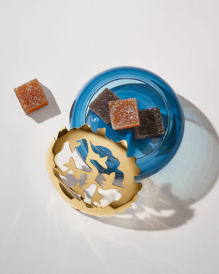 Bombonierka Spring 2025 Ø10,6 cm, Niebiesko-złoty Georg Jensen