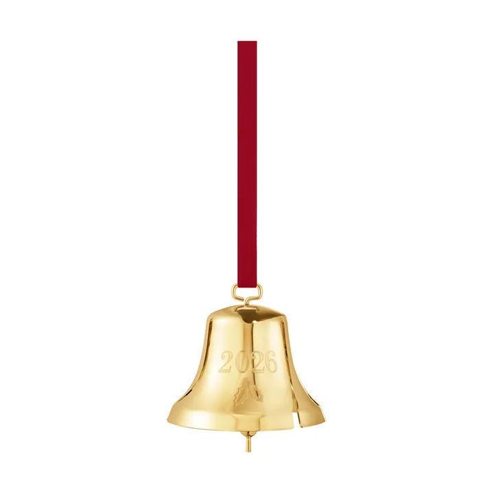 Bożonarodzeniowy dzwonek 2026 - Złoto - Georg Jensen