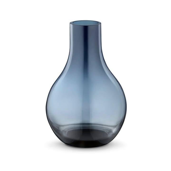Cafu szklany wazon niebieski - bardzo mały, 14,8 cm - Georg Jensen