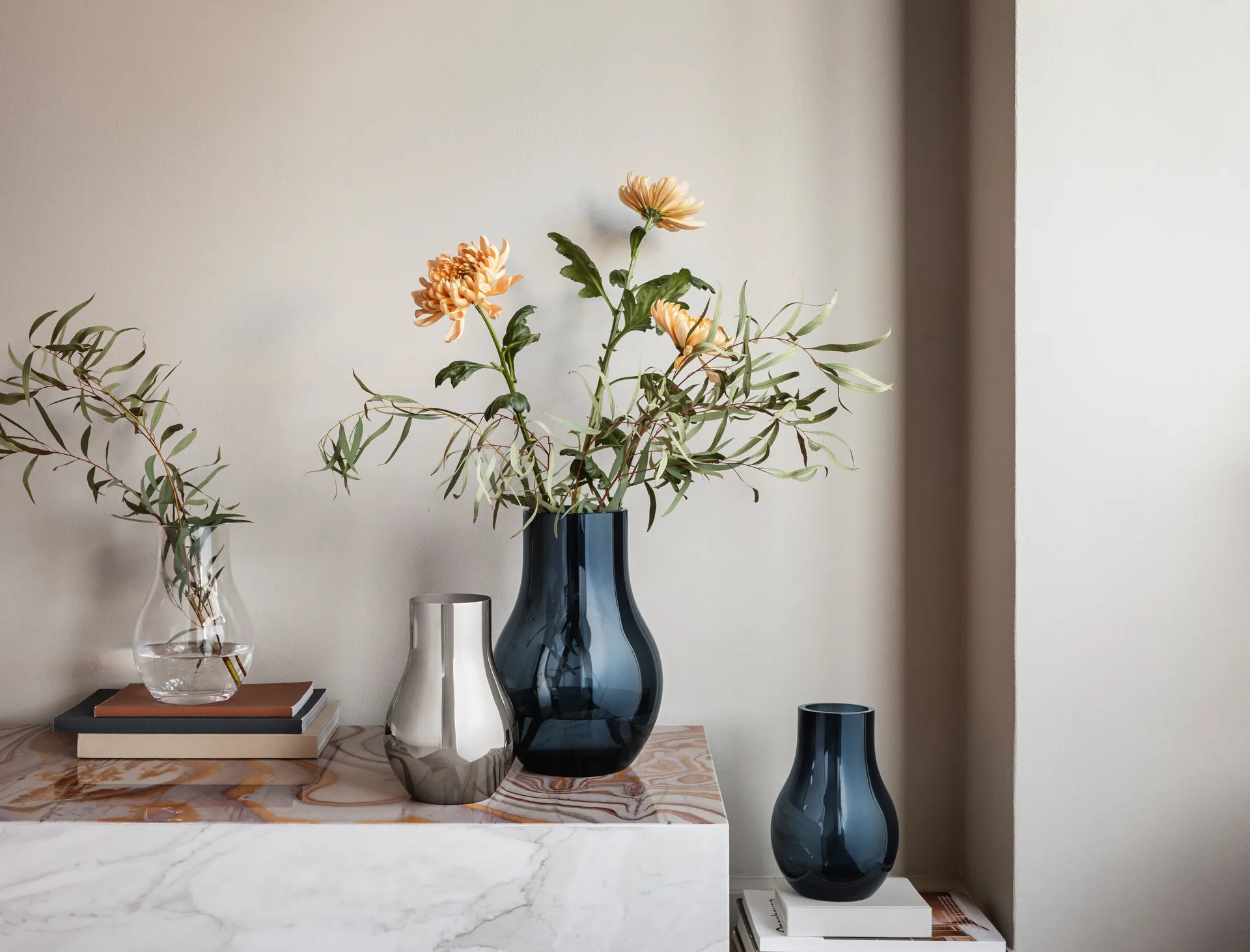 Cafu wazon jasny, 21,6 cm Georg Jensen