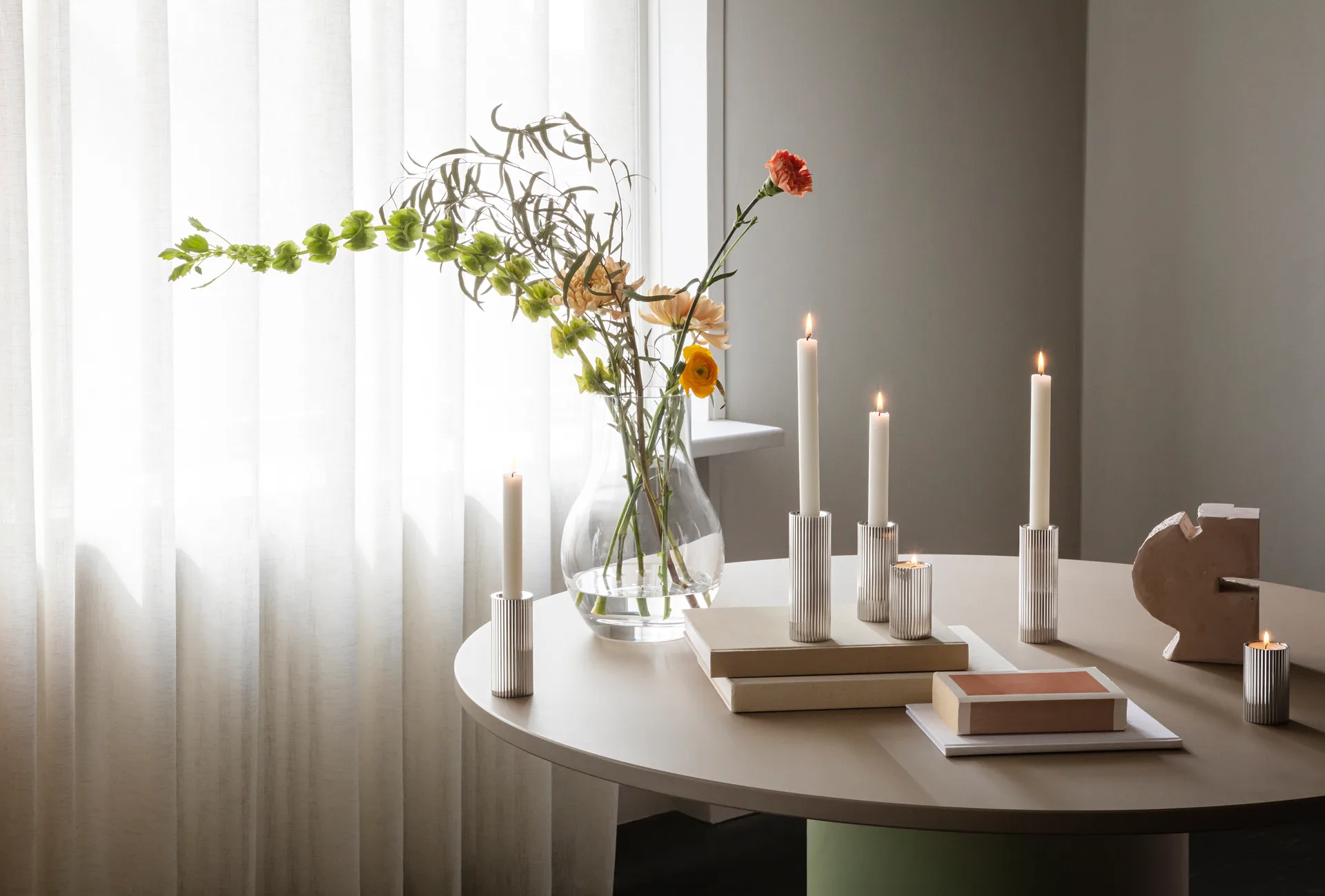 Cafu wazon jasny, 30 cm Georg Jensen