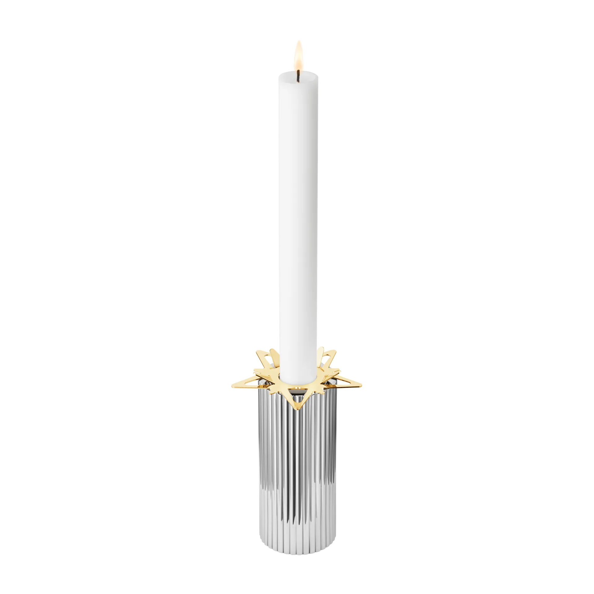 Classic christmas gwiazda mankietu świecy 2 szt. , Złoty Georg Jensen