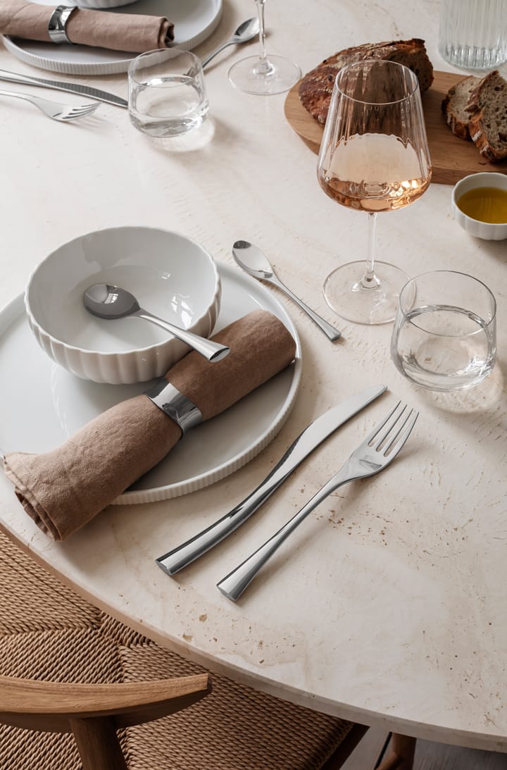 Cobra obrączka na serwetki 2 szt., Nierdzewny stal Georg Jensen