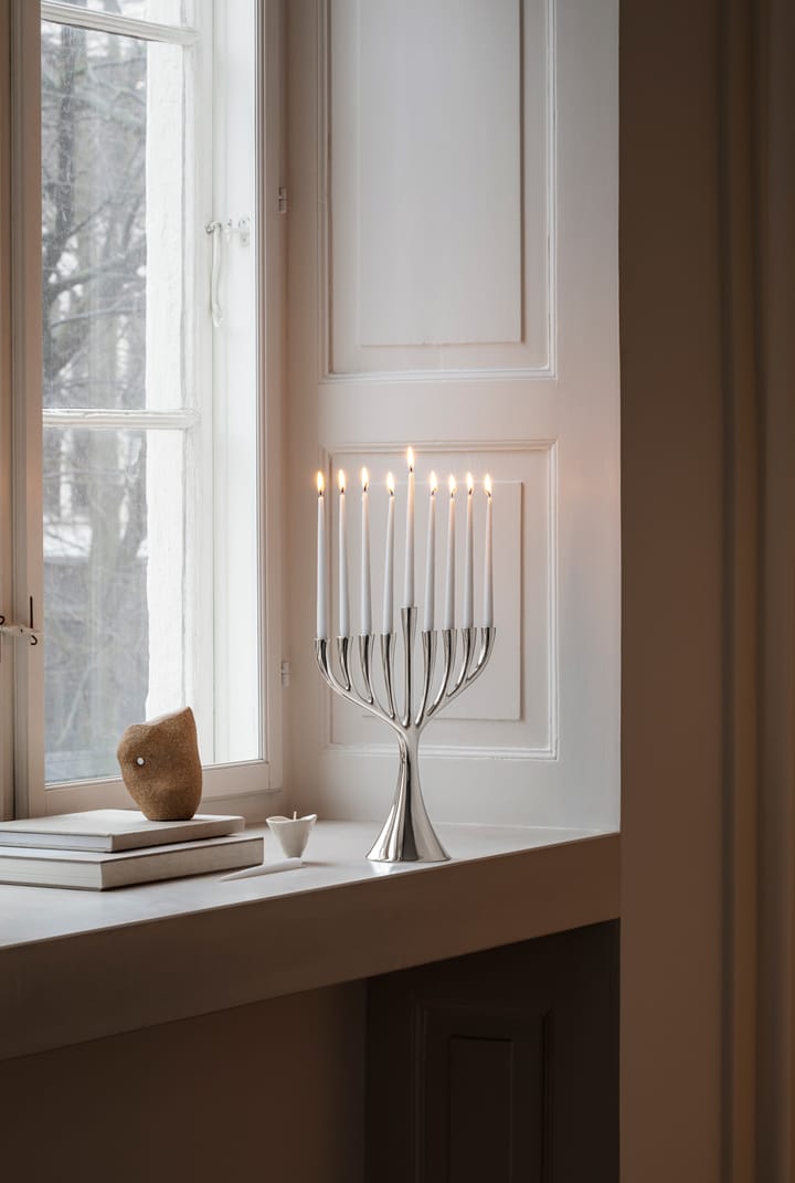 Cobra świece Chanukowe 18-pak, Biały Georg Jensen