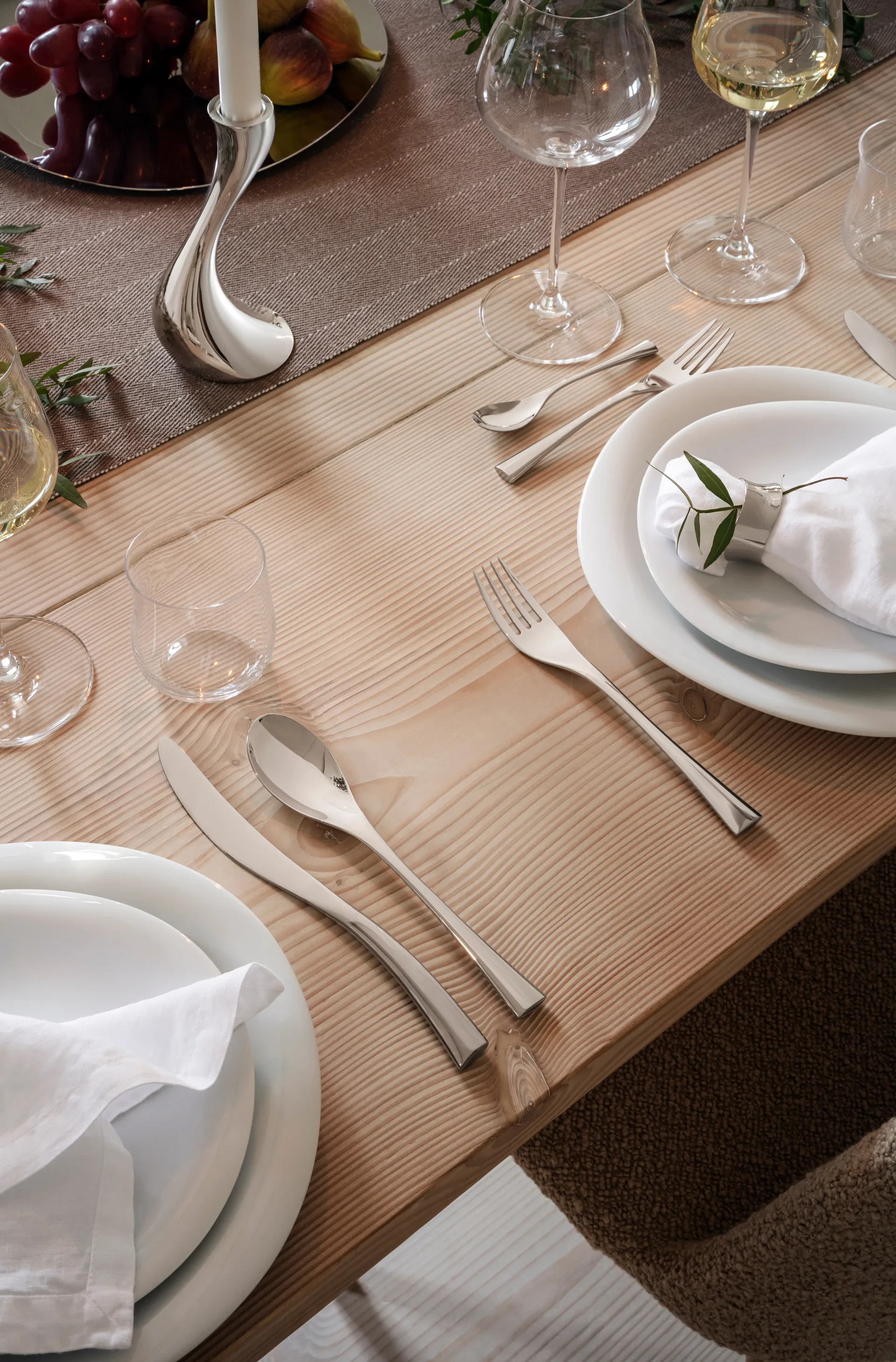 Cobra łyżeczka 4-pak, Nierdzewny stal Georg Jensen