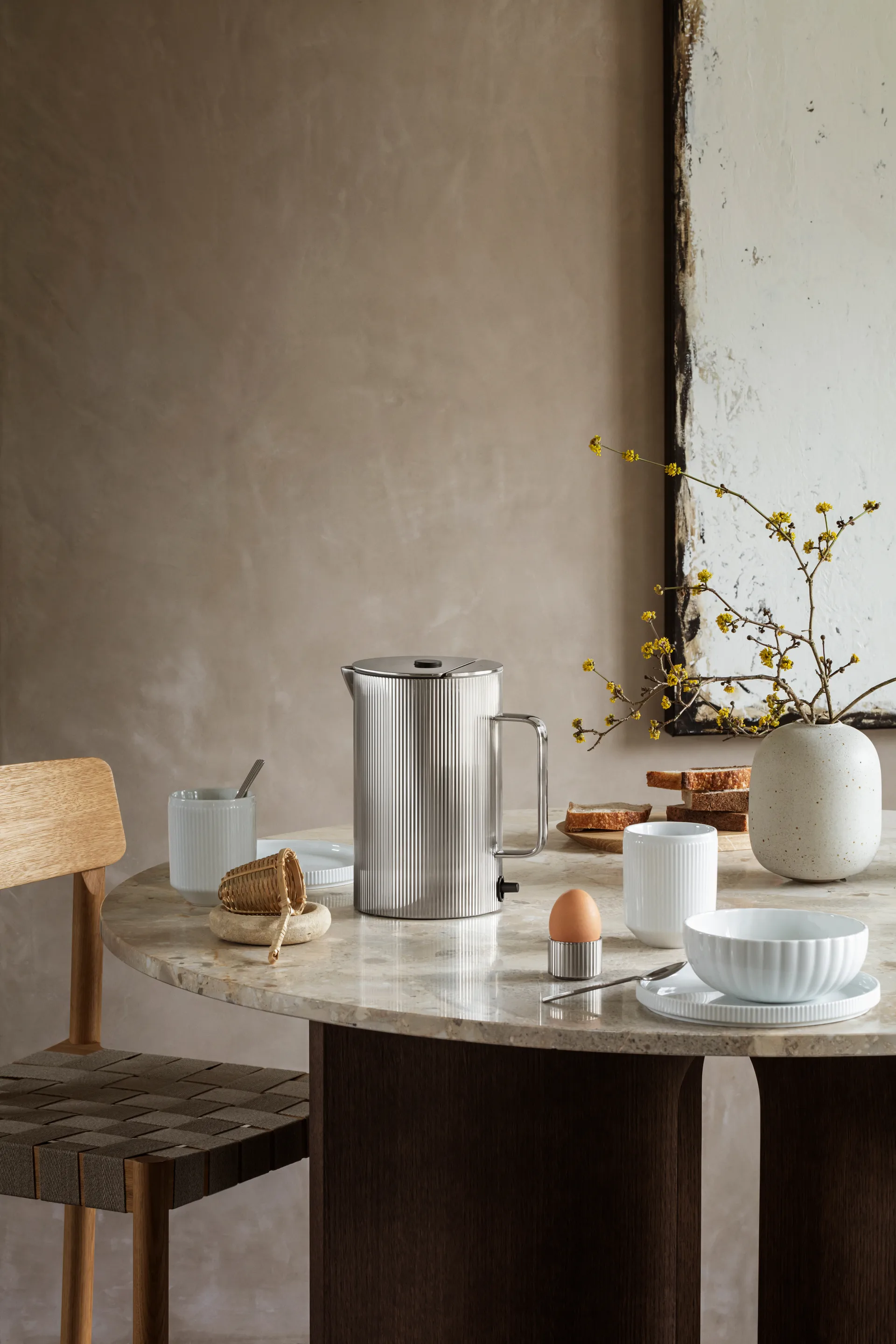 Czajnik elektryczny Bernadotte, Stal nierdzewna Georg Jensen