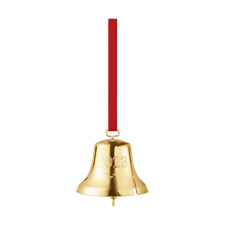 Dzwonek świąteczny 2023, Pozłacany Georg Jensen