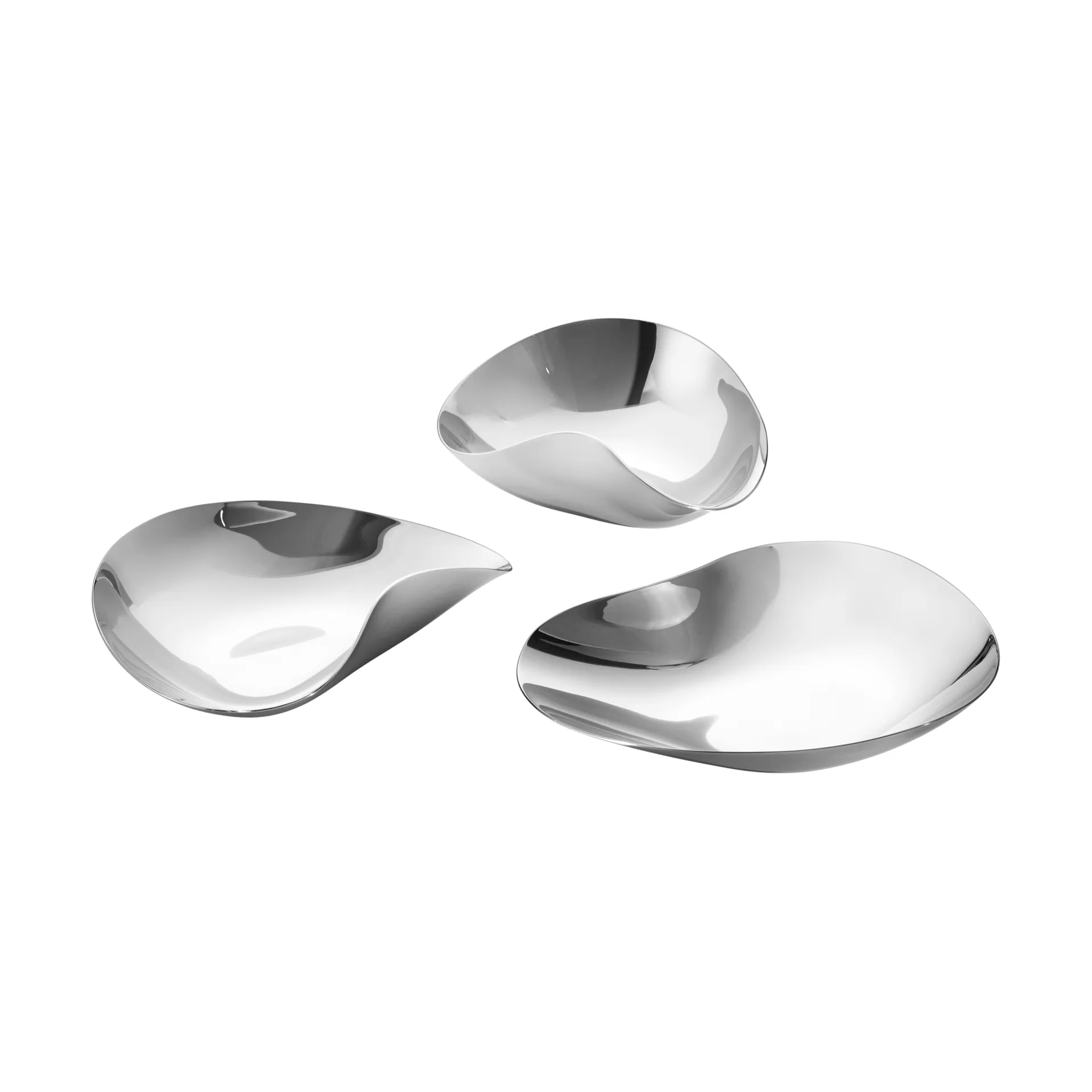 Indulgence miski 3 Części, Nierdzewny stal Georg Jensen