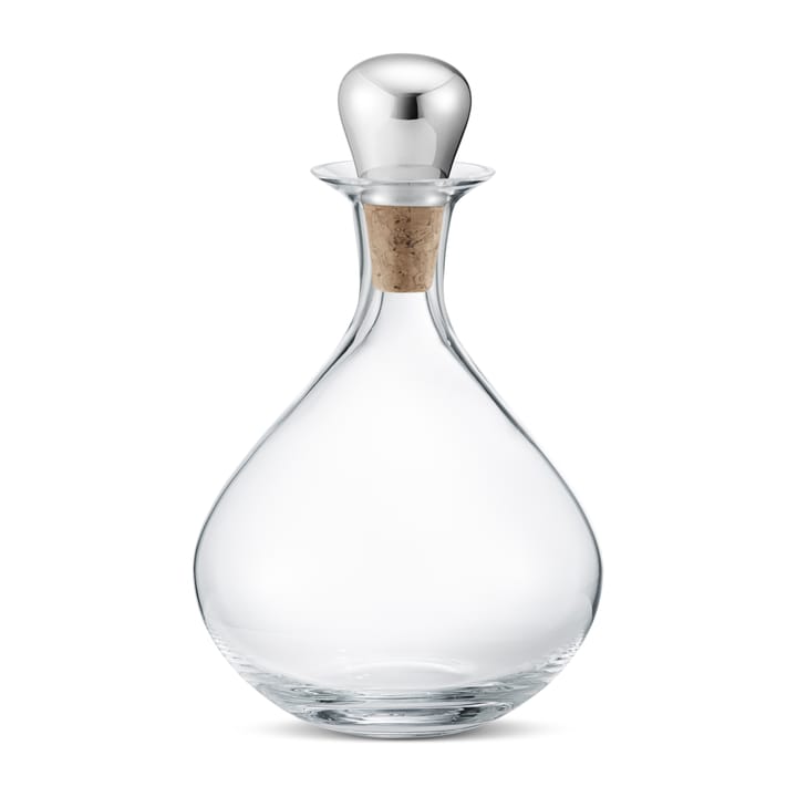 Karafka do wina Sky z korkiem 145 cl - Stal nierdzewna - Georg Jensen