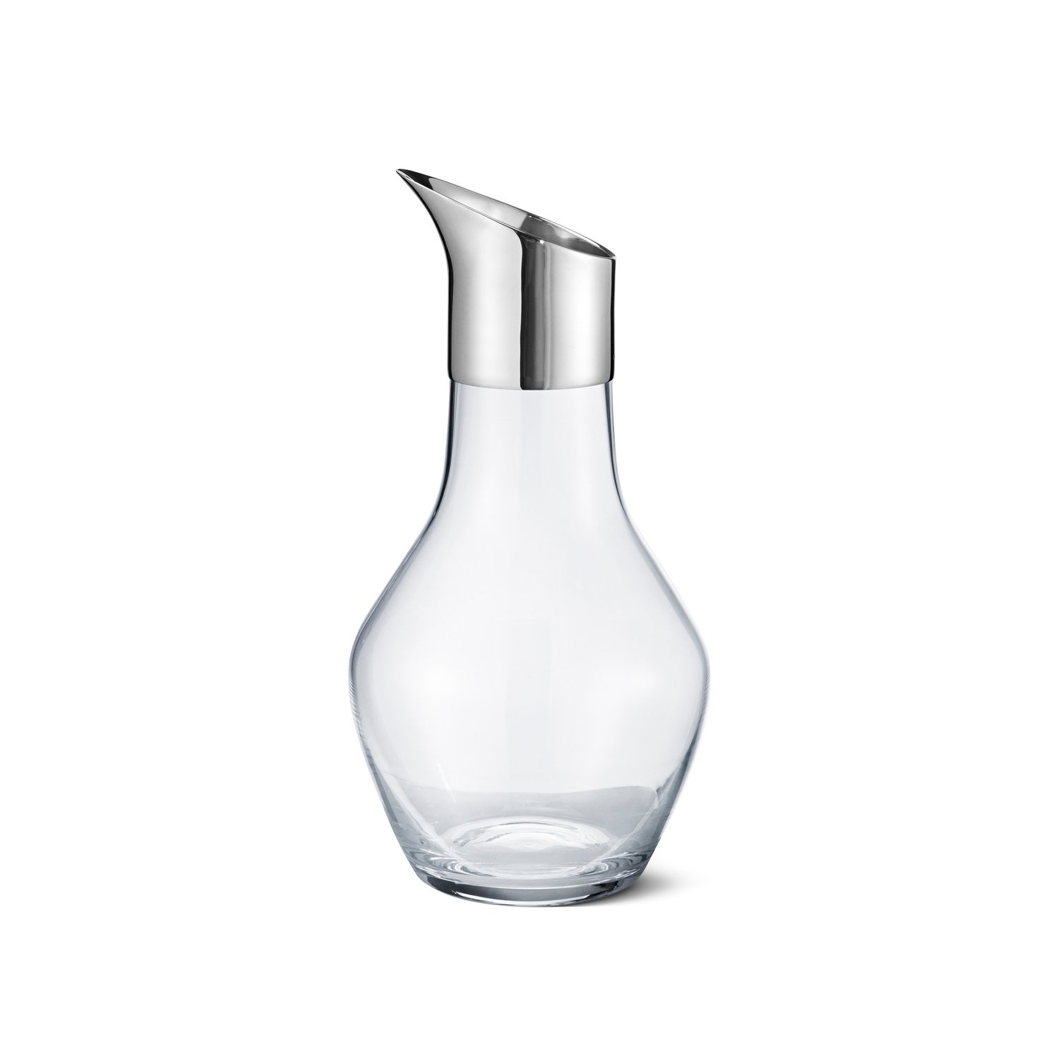 Georg Jensen Karafka na wodę Sky 1,5 l | Skandynawski Design | Dzbanki i karafki do wody | Srebrny kolor