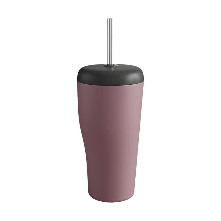 Kubek termiczny Sky ze słomką 40 cl - Różowy - Georg Jensen