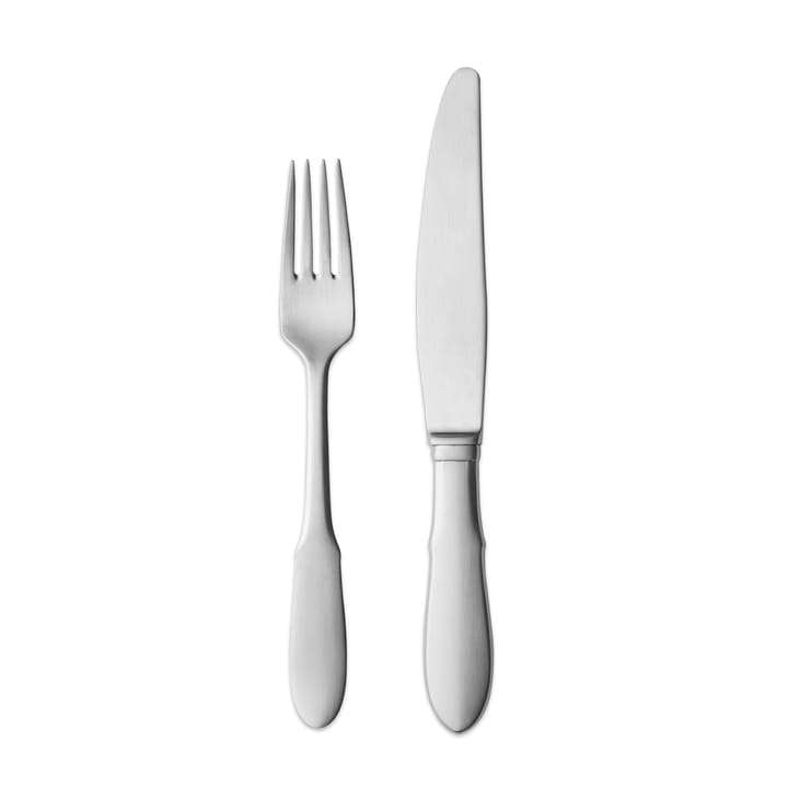 Matowe sztućce deserowe Mitra, 8 części Georg Jensen