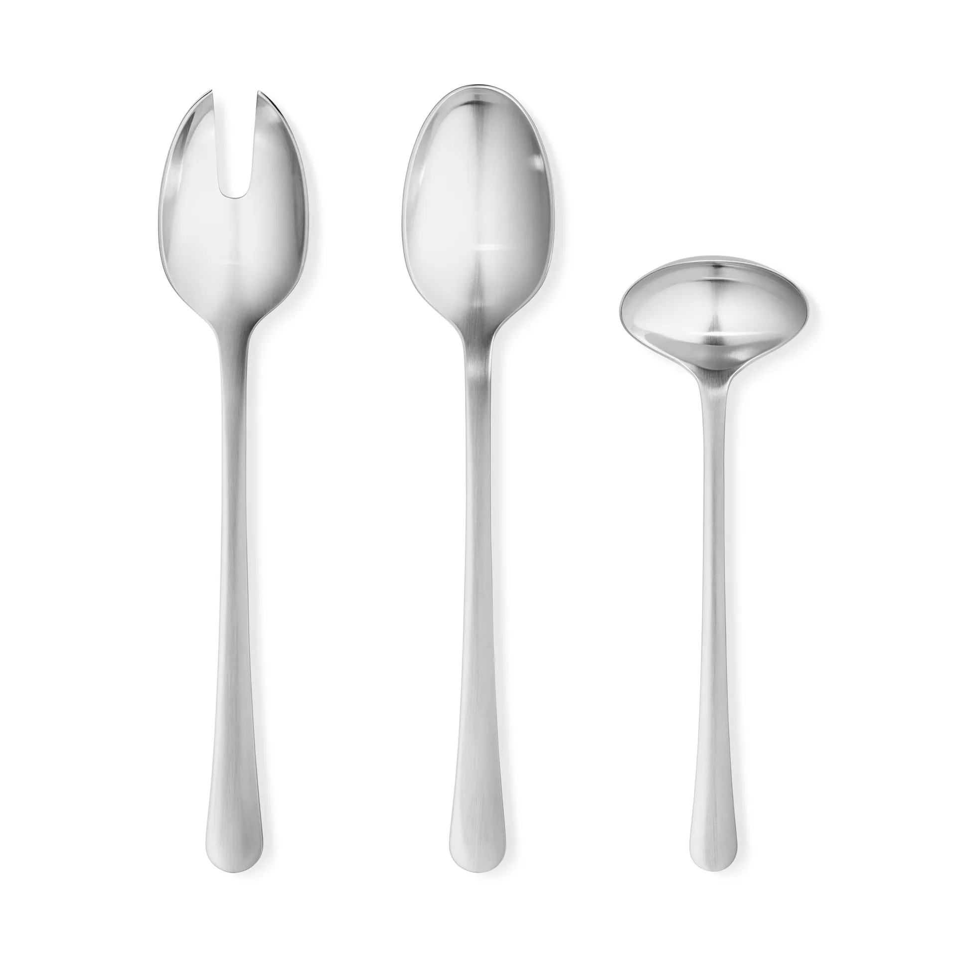 Matowe sztućce do serwowania Copenhagen, 3 elementy Georg Jensen