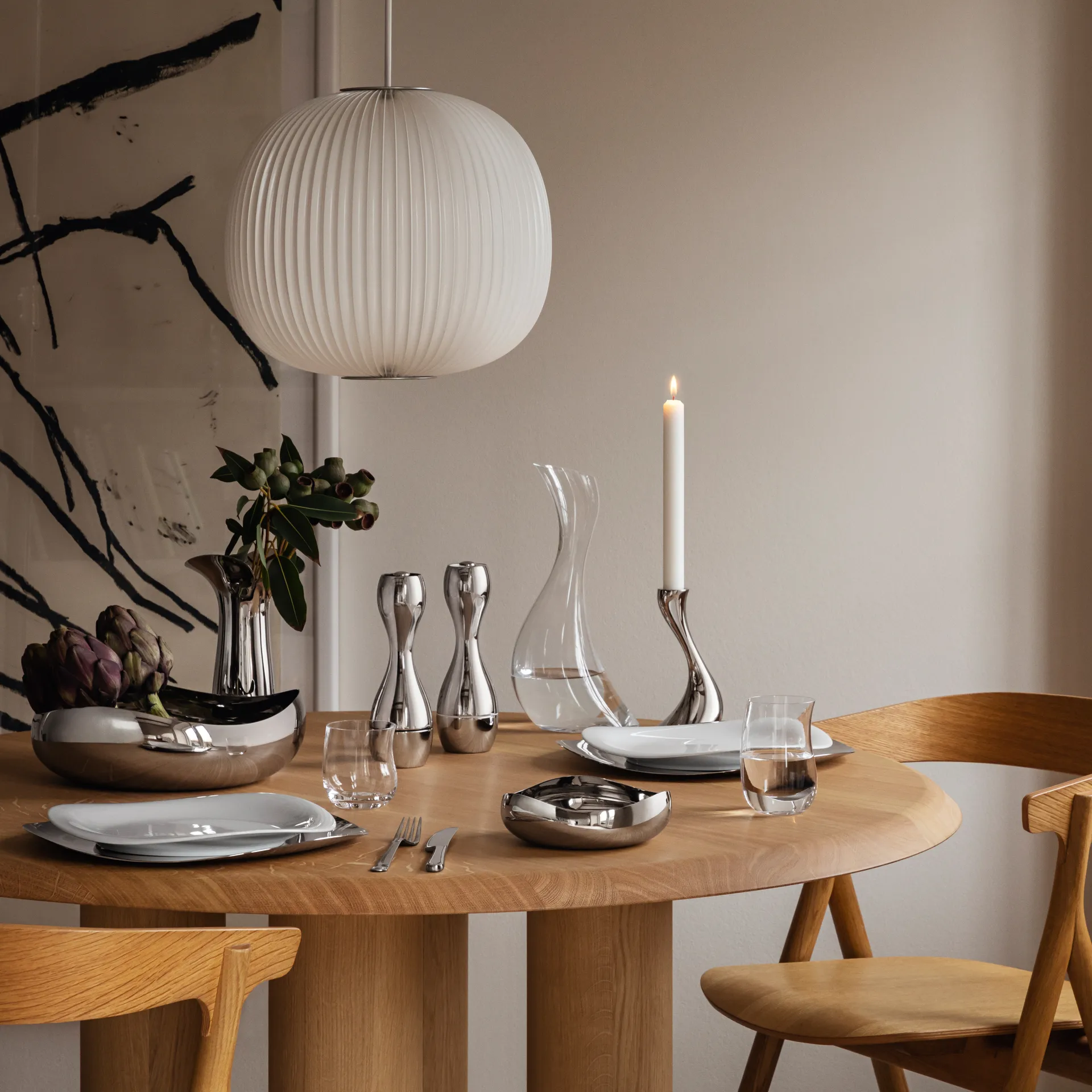 Misa Cobra Ø28 cm, Stal nierdzewna Georg Jensen