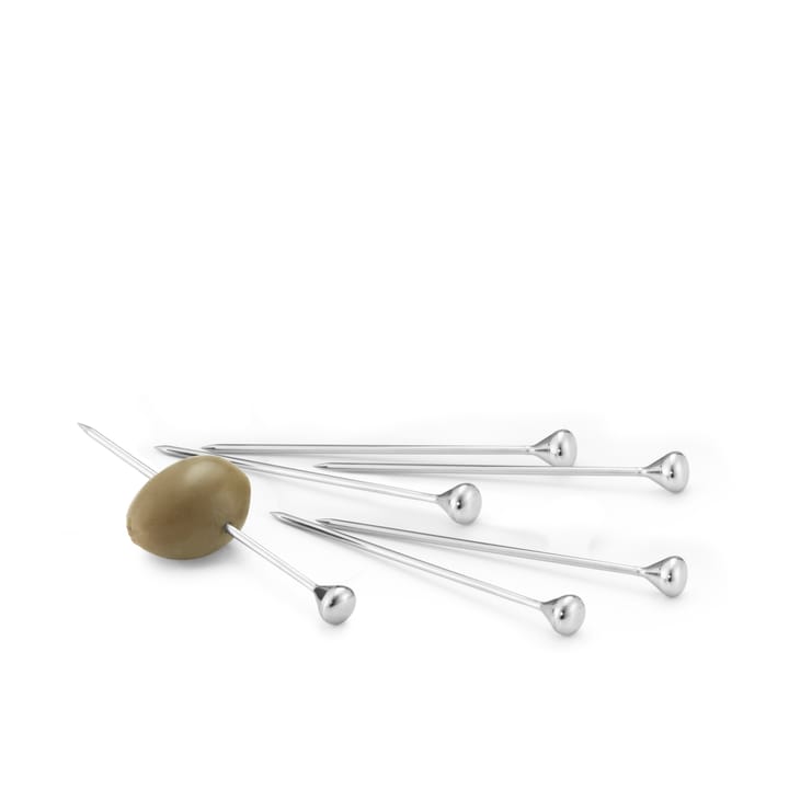 Pałeczki koktajlowe Sky 6-pak, Stal nierdzewna Georg Jensen