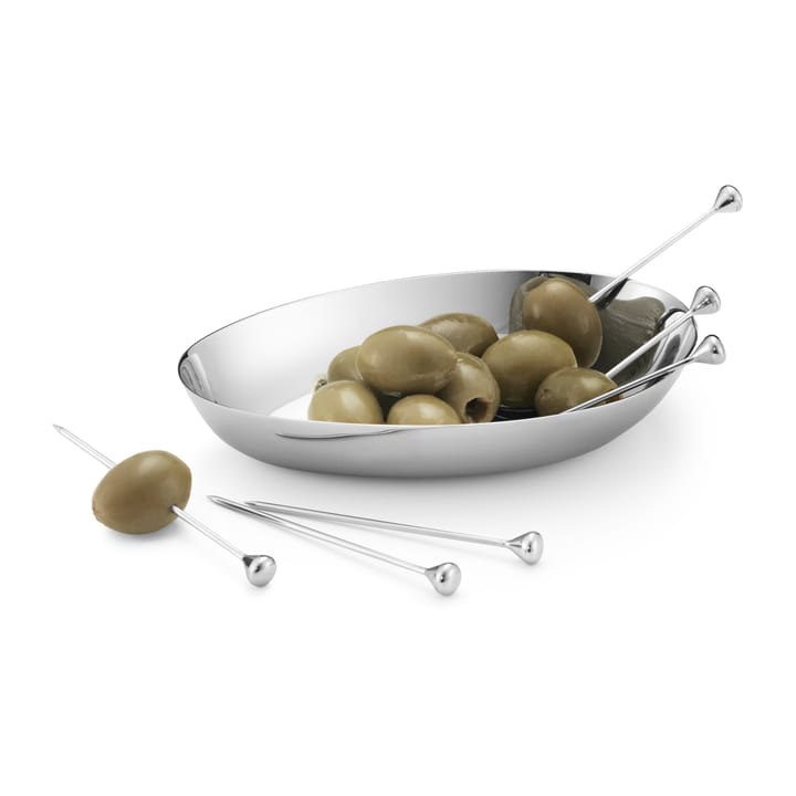 Pałeczki koktajlowe Sky 6-pak, Stal nierdzewna Georg Jensen