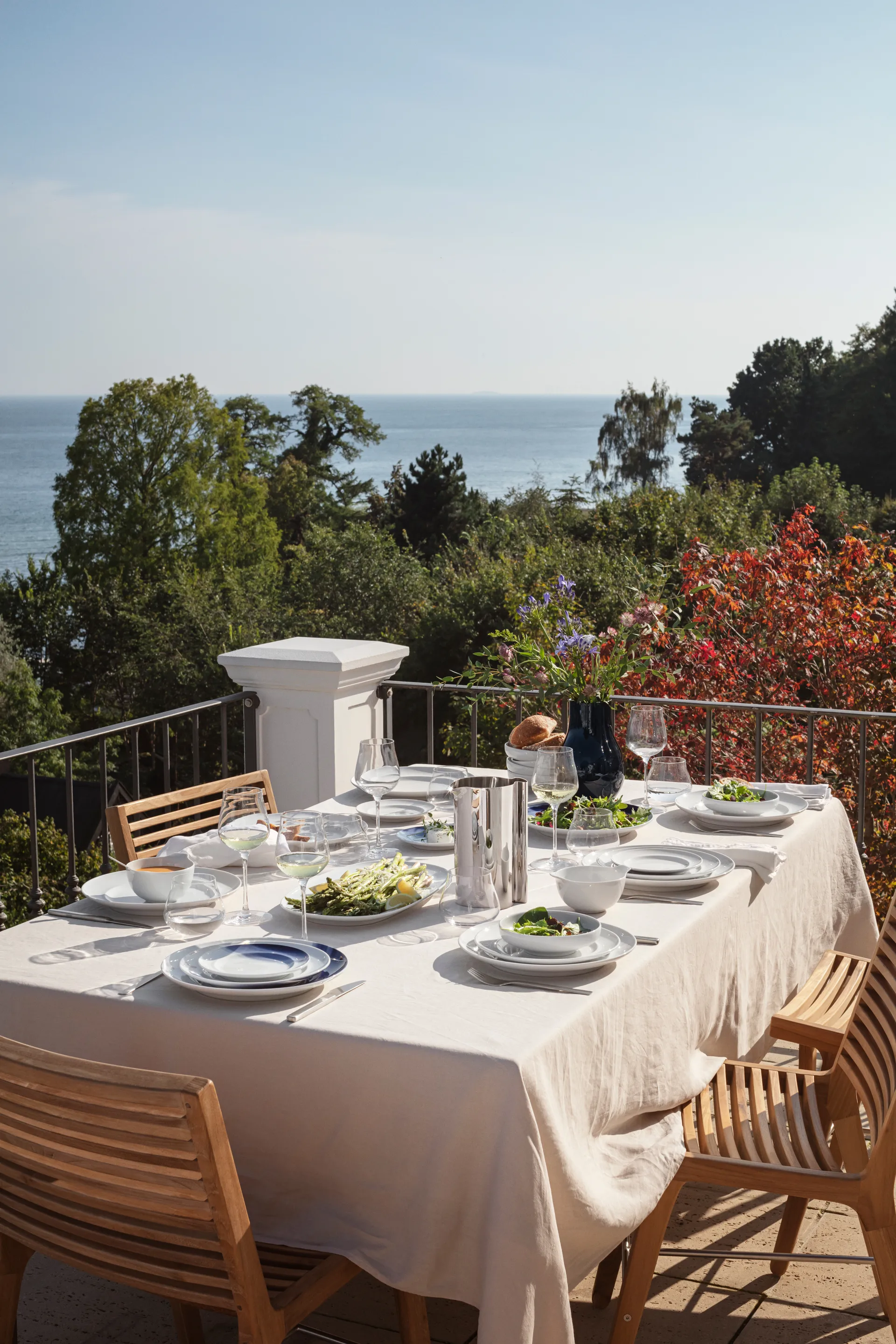 Półmisek Koppel, owalny, 23 cm, Biały Georg Jensen