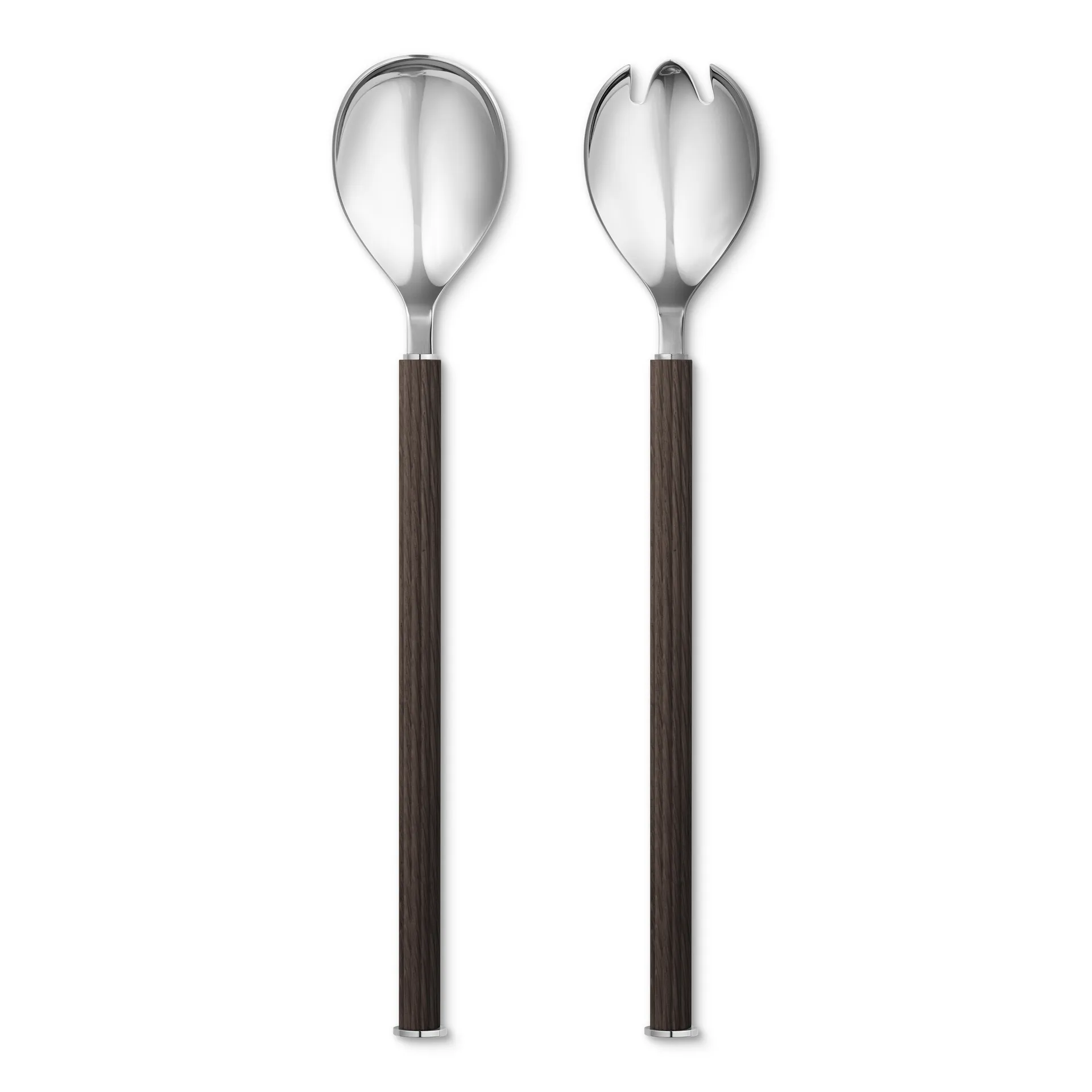 Serwery do sałatek Bernadotte drewniana rączka, 2 elementy Georg Jensen