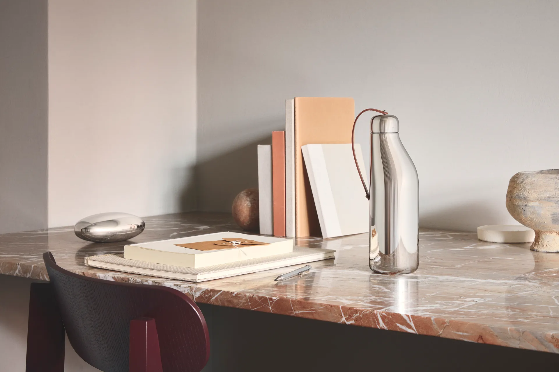 Sky butelka na wodę 500 ml, Stal nierdzewna Georg Jensen