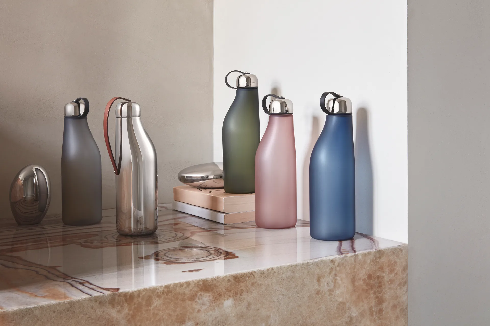 Sky butelka na wodę 500 ml, Stal nierdzewna Georg Jensen
