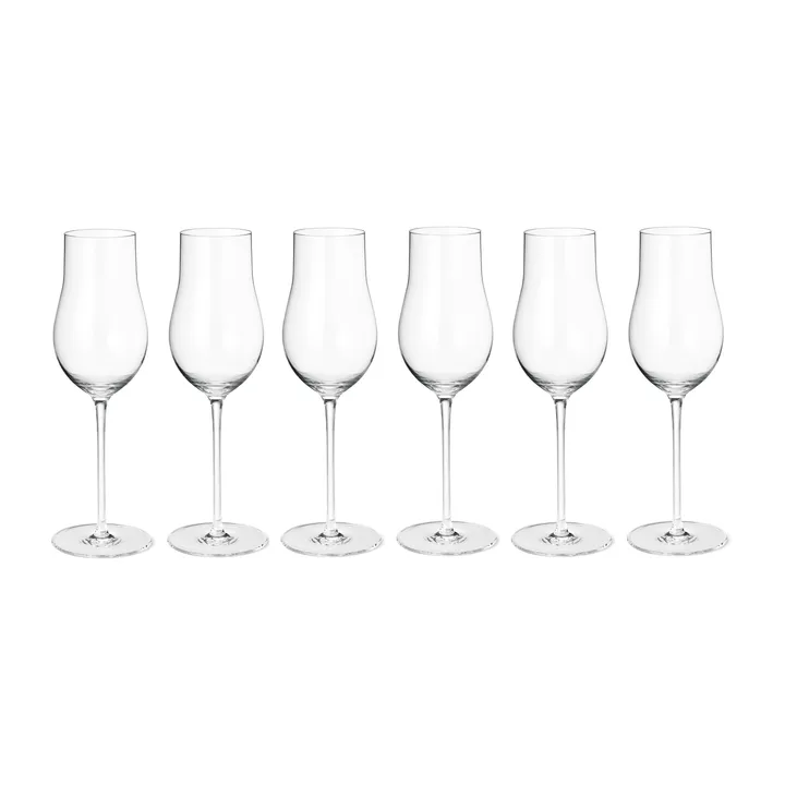 Sky kieliszki do szampana 250 ml, 6 szt. - Przezroczysty - Georg Jensen