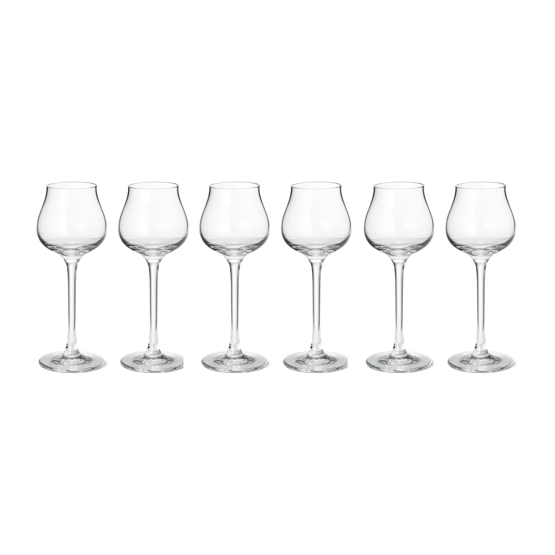 Sky kieliszki do wódki 60 ml, 6‑pack, Przezroczysty Georg Jensen