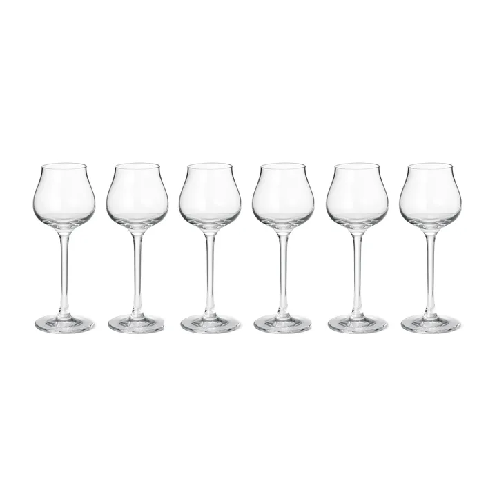 Sky kieliszki do wódki 60 ml, 6‑pack - Przezroczysty - Georg Jensen