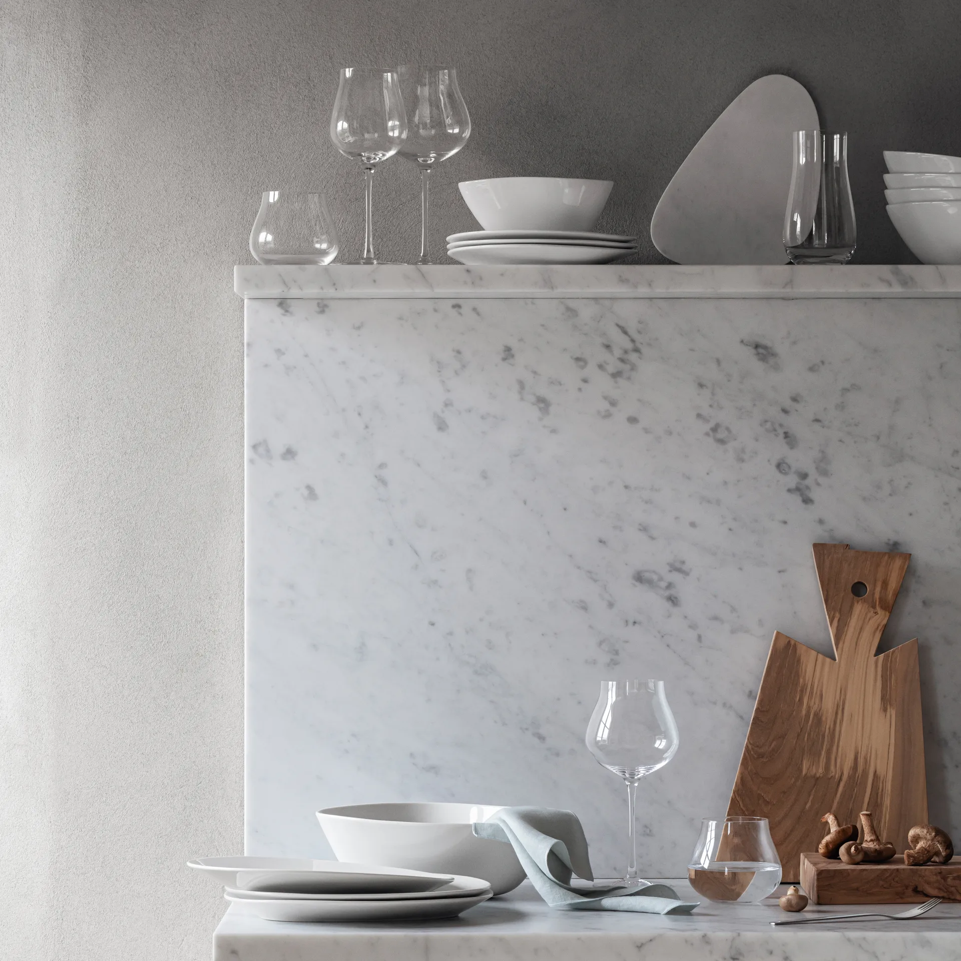 Sky niskie szklanki 380 ml, 6‑pak, Krystaliczny Georg Jensen