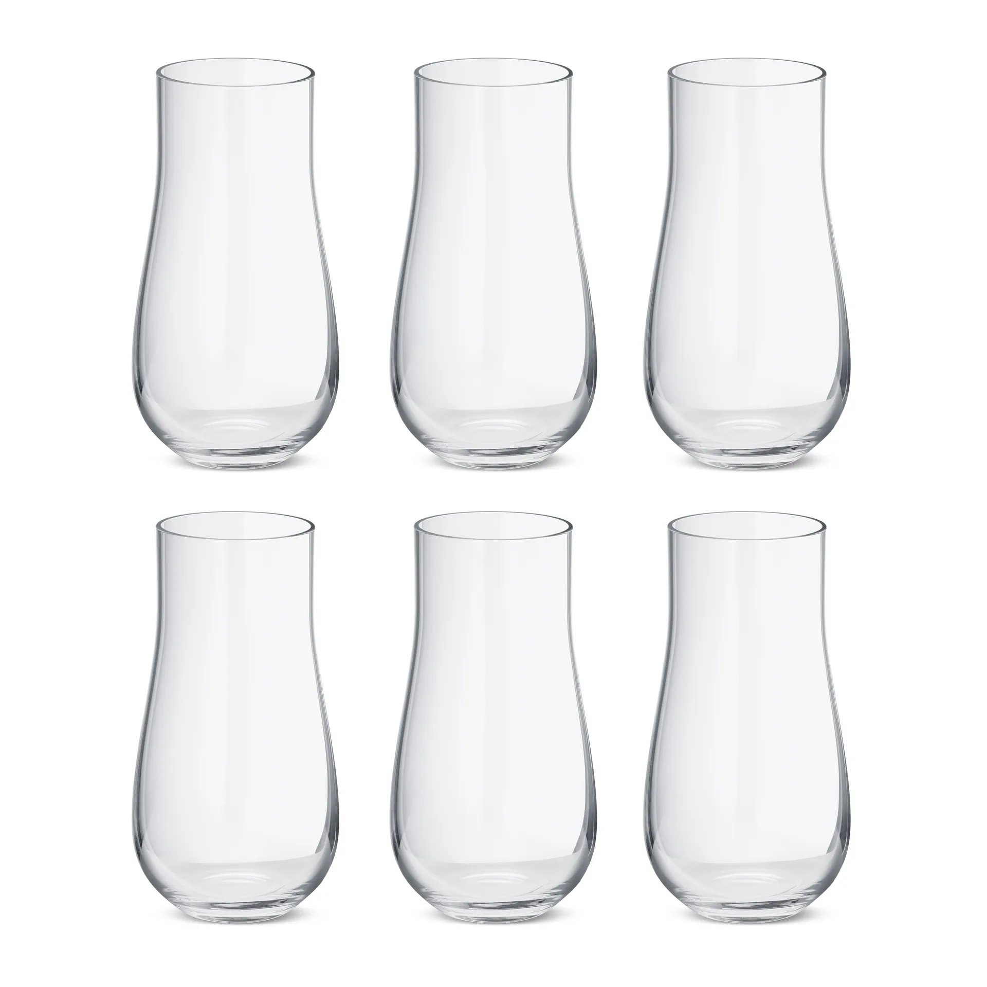 Sky szklanka wysoka 450 ml, 6‑pak, Krystaliczny Georg Jensen