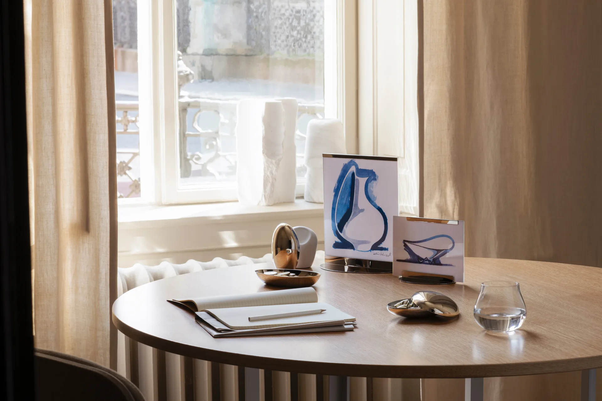 Słoik do przechowywania Sky 5x14 cm, Stal nierdzewna Georg Jensen