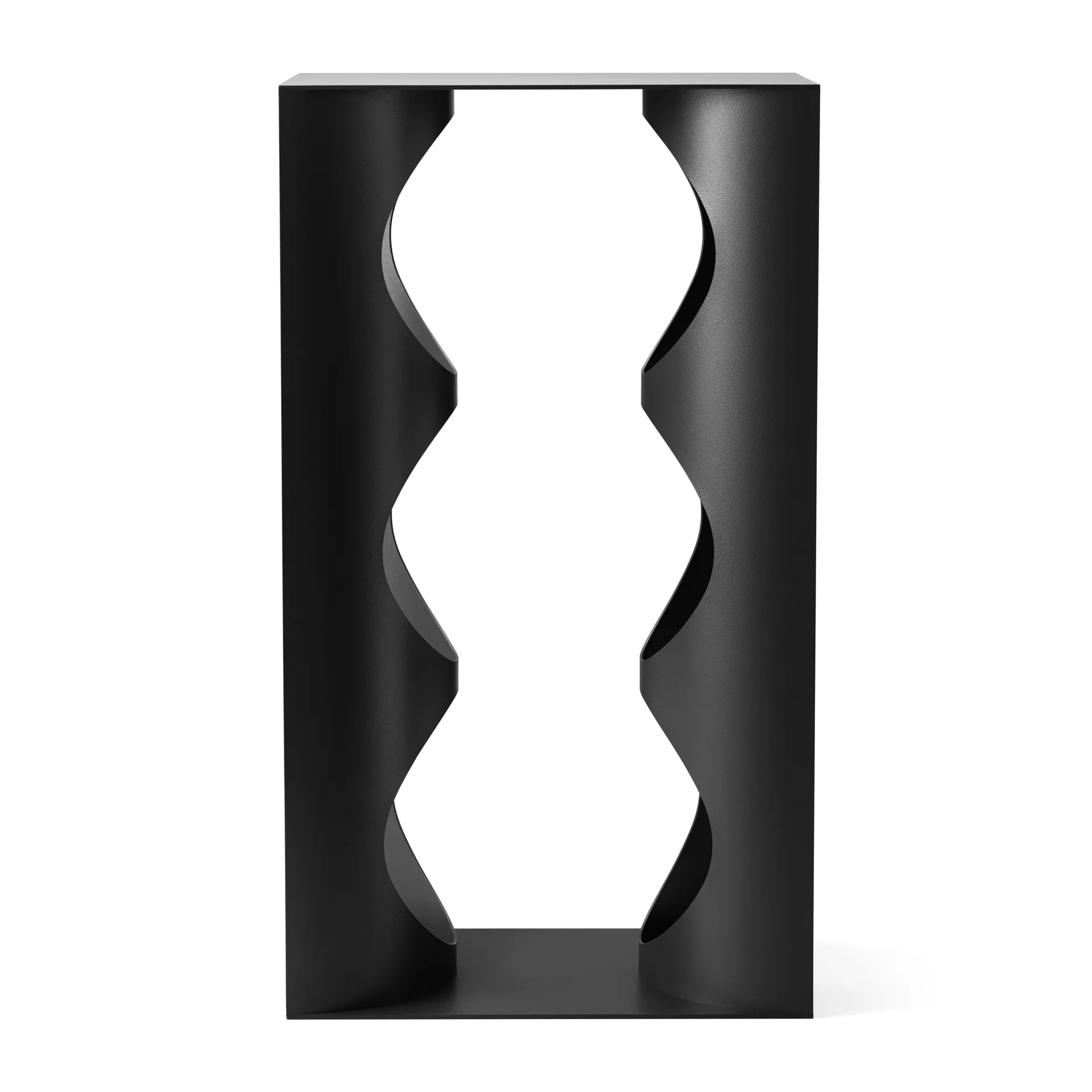 Stojak na wina Alfredo 3 butelki 33,6x12 cm, Black Georg Jensen