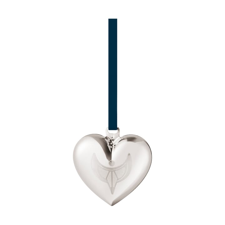Świąteczne Serce 2024 , Platerowane palladem Georg Jensen