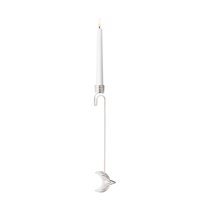 Świecznik Księżyc 2024, Platerowany palladem Georg Jensen