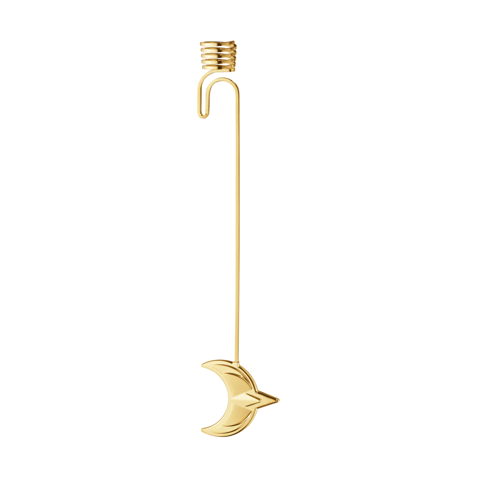 Świecznik Księżyc 2024, Pozłacany Georg Jensen