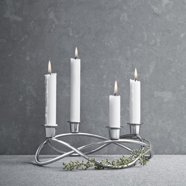 Świecznik Season Ø26 cm, błyszczący Georg Jensen