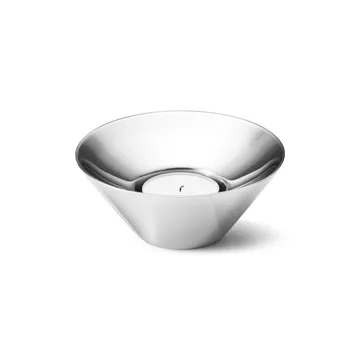 Świecznik Tunes Ø10,2 cm - Stal nierdzewna - Georg Jensen