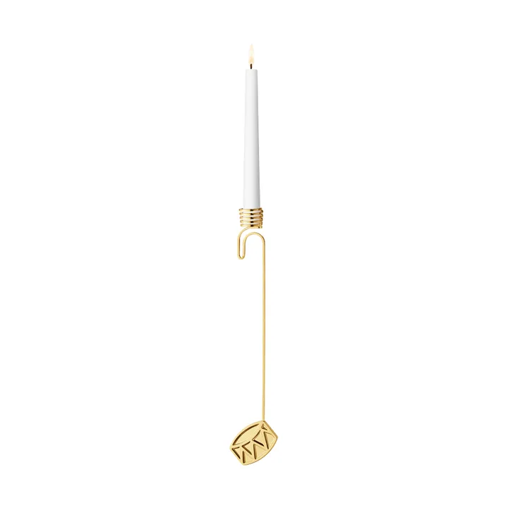 świecznik z 2026 roku - Bęben, złoty - Georg Jensen