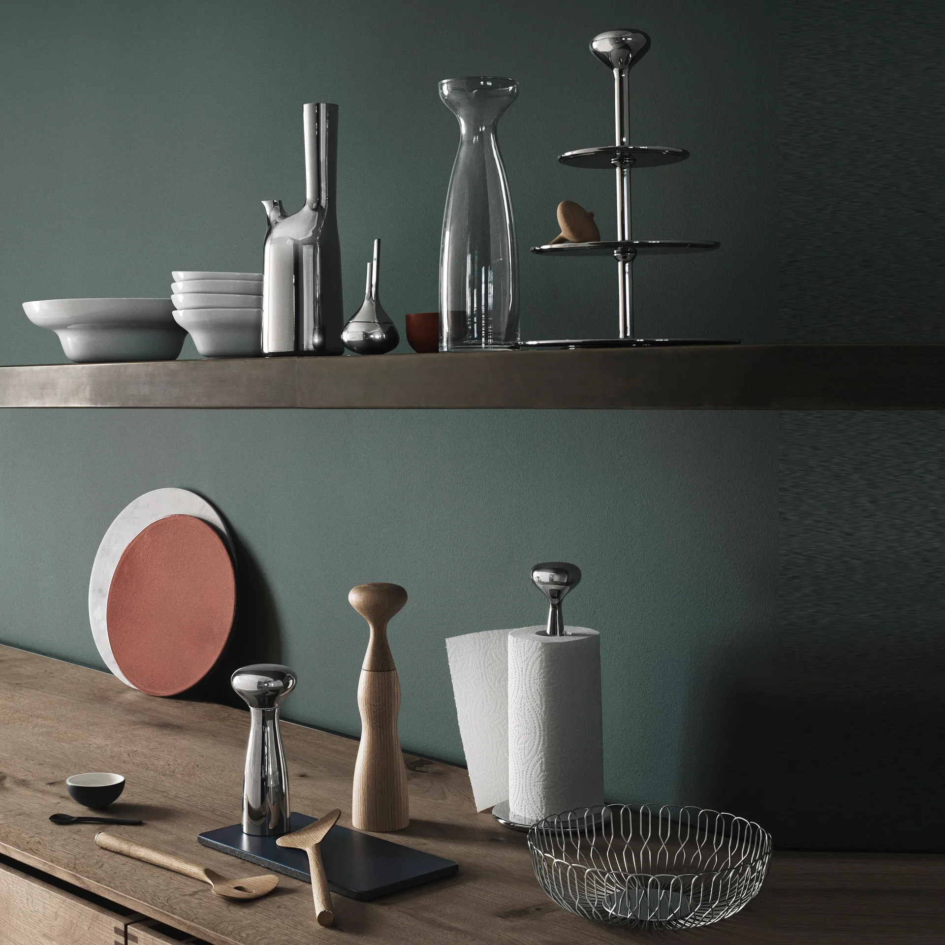 Szklana karafka Alfredo, 1 l Georg Jensen